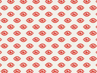 Eyeball pattern illustration illustration design pattern repeating pattern vector