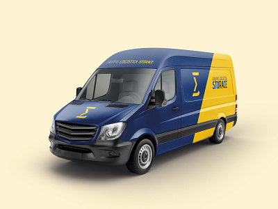 Gruppo Logistica Storace | Van brand design brand identity brand identity design branding branding design design graphic design logistic logistics company logistics logo logo photoshop shipping sigma transport van van design van wrap vector visual design