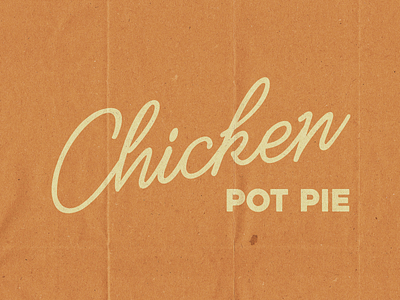 Chicken Pot Pie branding branding and identity branding concept branding design chicken food logo logo design logodesign logos logotype retro vintage weekly weekly challenge weekly warm up weeklywarmup