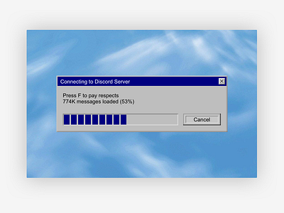 Daily ui 076 - Loading 076 daily ui loading windows 98