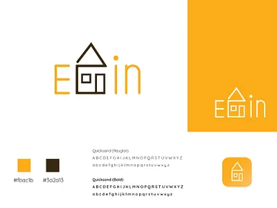 Eain app branding design icon logo