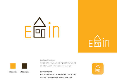 Eain app branding design icon logo