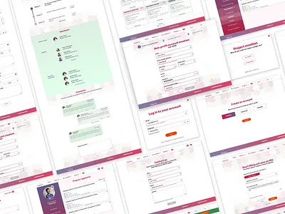 Day - 14 - Skarb NGO - Website for Volunteers and Non-Profits 365 daily challenge branding log in product design profile page sign up ui ui ux ui design uiux ux volunteering