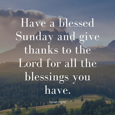 Sunday Blessings Quote branding design digital marketing services logo uidesign uxdesign web web desgin web development services webdesign