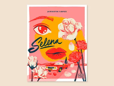 Texas Forever Project — Selena (1997) illustration movie procreate selena selena quintanilla texas forever