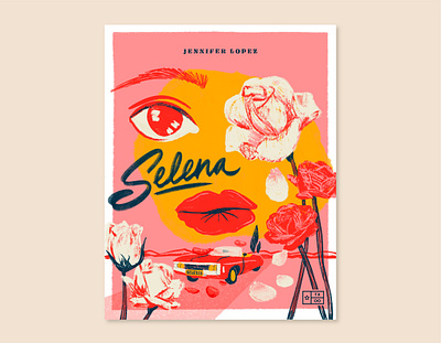 Texas Forever Project — Selena (1997) illustration movie procreate selena selena quintanilla texas forever