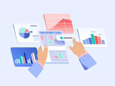 Marketing tools animation business character characters corporate creative design graphic design illustration illustration systems marketing motion graphics socail media tools