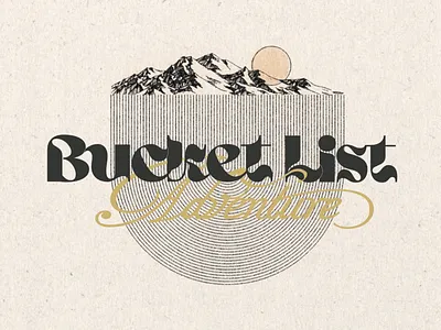To The Mountains adventure bucket list bucketlist display type groovy mountains national parks print design retro design retro type travel vintage