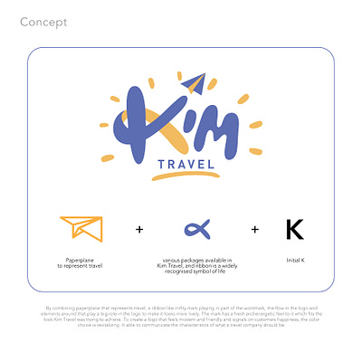 Kim Travel & Car Rental Sdn Bhd art direction brand brand design brand identity branding design graphic design identity design logo logodesign visual identity