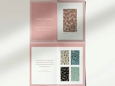 HF / Preview Mailer catalog elegant luxurious mailer design mailer layout