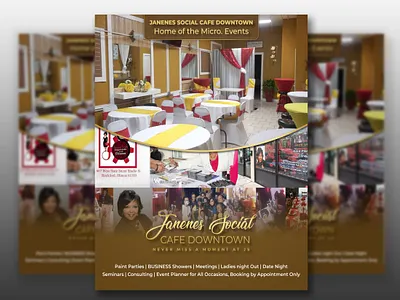 flyer Design for Js Studio branding branding identity business card business card design businesscard company branding flier flyer design illustration logo design party flyer print ready flyer design vector