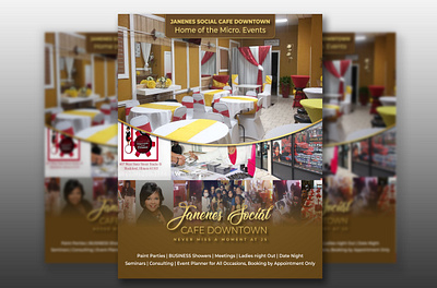 flyer Design for Js Studio branding branding identity business card business card design businesscard company branding flier flyer design illustration logo design party flyer print ready flyer design vector