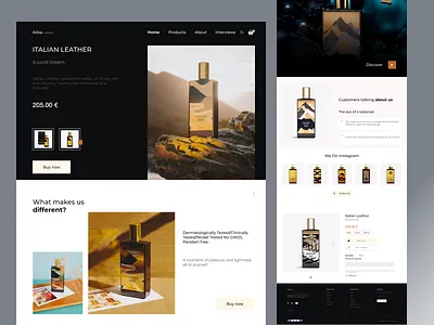E- Commerce Shopify - UX/UI cart clean design e commerce ecommerce landing landingpage minimal minimalism mnimalistic shop shopify shopify design talavadze trendy ui ux web design website website design