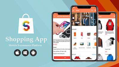 Shopping App- Suusoft app design application mobile app shopping app suusoft