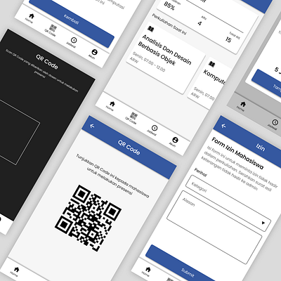 SIAP Polinema mobile ui