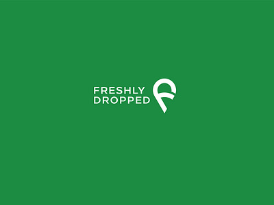 Freshly Dropped branding logo typography