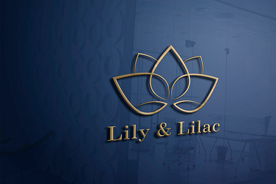 Logo design for " LILY AND LILAC " design illustration logo vector art vector illustration