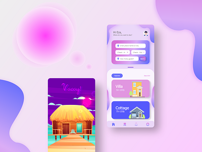 Vacay App app app design application apps apps design apps screen ui ui ux ui design uidesign uiux ux ux ui ux design uxdesign uxui vacation vacation rental vacation rentals vacations