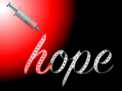 HOPE 2020 corona corona virus coronavirus covid covid 19 covid 19 covid19 design doctor health healthcare hope illustration illustrator miladghariheydari syringe typography vaccine