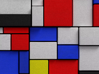 Stretching Canvas 3d animation cinema4d loop mograph mondrian motion design motion graphics redshift render