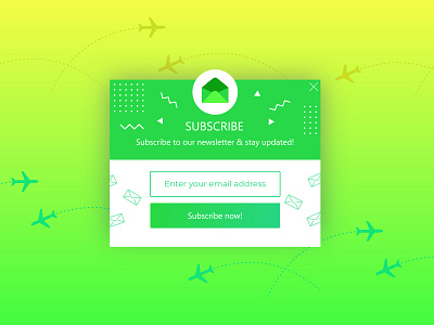 Daily UI- 026 (Subscribe) dailyui dailyui026 dailyuichallenge illustration suscribe