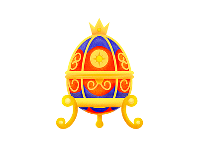 FABERGÉ EGG | Culture Magazine KALINKA cute design icon illustration illustrator kawaii logo sticker vector