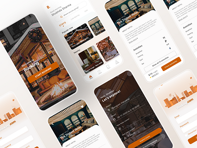Booking app ui redesign concept app app design booking app booking app redesign dailyui design figma interaction design interface ui uidesign ux
