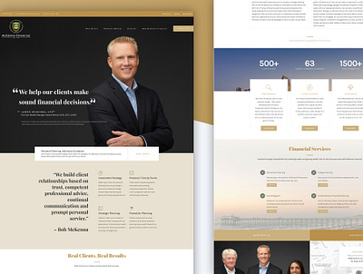 Financial Advisor Website finance financial advisor web design website wordpress