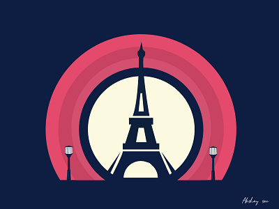 Paris artwork colors colour palette design gradient graphicdesign graphics illustrator inspiration light logo london procreate art sketch uidesign