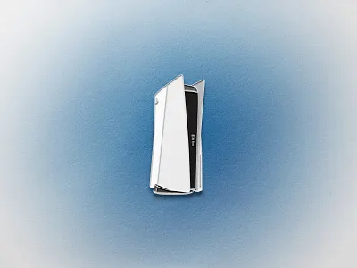 PlayStation 5 Enamel Pin enamel pin enamel pins enamelpin enamelpins games gaming geometric icono iconography pin pins playstation 5 ps5 temper tantrum vector videogames white