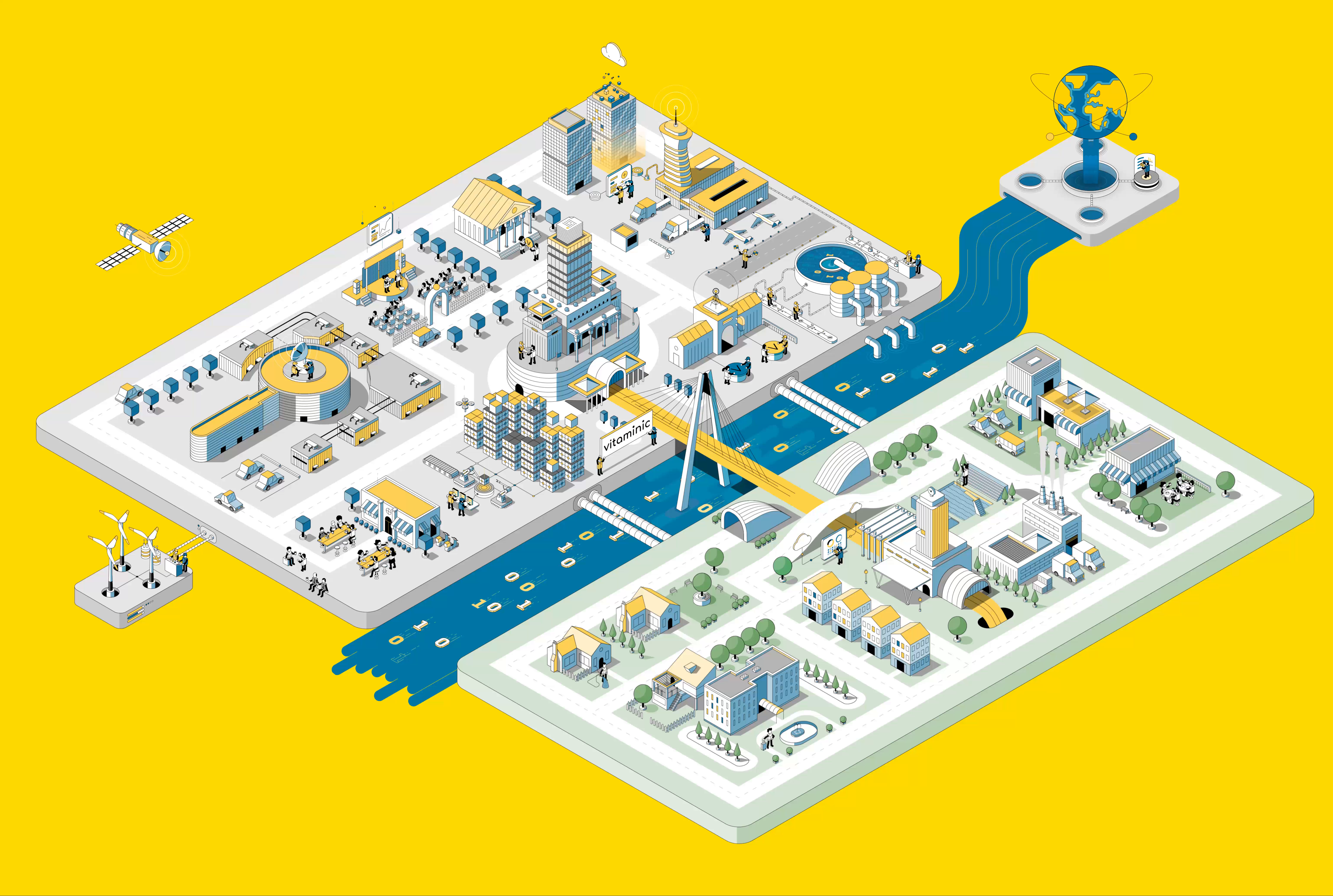 Example of Your Brand's Isometric World