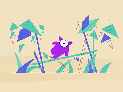 Lemur Break Dance 2danimation adobe animate after effects animal rave animation break dance character animation characterdesign forest jungle lemur monkey motion practice party rave