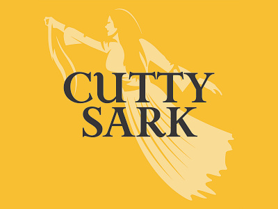 Cutty Sark rebrand Logo alcohol alcohol branding alcohol packaging branding cuttysark design flat graphic design icon illustration logo rebrand student university whiskey whiskey branding whiskey label