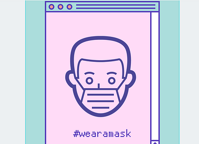 Wear a mask - Coronavirus Icon Set coronavirus icons iconset mask wearamask workinprogress