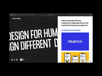 Got my new website up and running! animation bio branding design doodles graphic design motion graphics portfolio ui web webdesign website