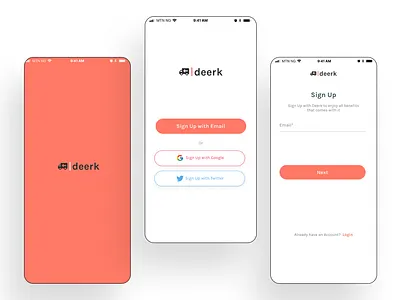 Onboarding Screens commerce delivery delivery app delivery service design ecommerce ecommerce app ecommerce design ui