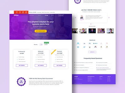 Eleken.com Pricing Page design agency research ui ux ux design