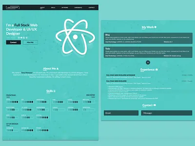Portfolio design logo portfolio ui ux web website website design