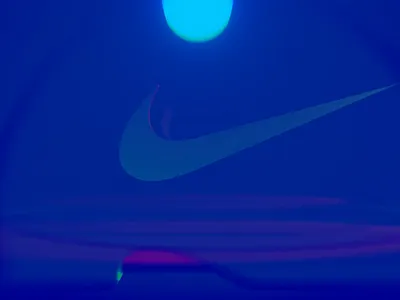 Nike 3D Logo 3d design logo