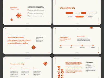 Studio presentation deck branding deck design graphic design pitch deck presentation presentation design vector