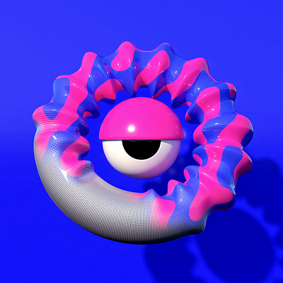 Vertex Monster R arnoldrender c4d character digitalart