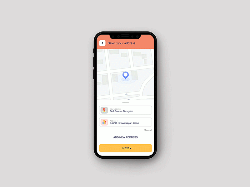 Appointment Schedule App Interaction address appointment date interaction schedule time ui uidesign ux uxdesign