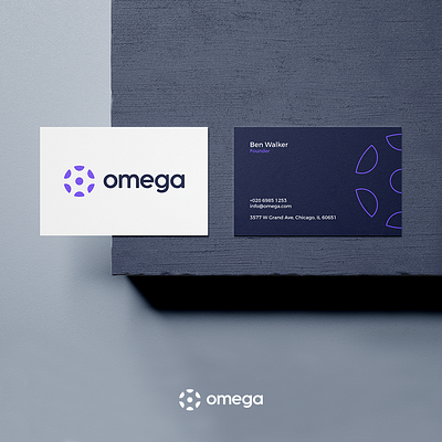 Omega - Brand Identity Design brand brand design brand identity branding branding design connection flat graphic design icon illustrator letter o logo logo logo designer logo idea logo inspiration logotype monogram design monogram logo people logo