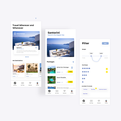 Travel booking app adobe xd design minimal ticket booking tourism travel app ui ui ux uidesign ux ux design