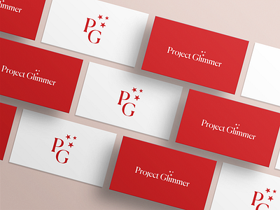 Project Glimmer Logo, Brand Identity and Web Design brand identity branding clean feminism modern nonprofit playful squarespace web design