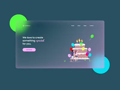 Transparent Web UI trending web design