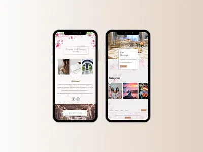 Events studio concept app design clean event mobile studio uidesign