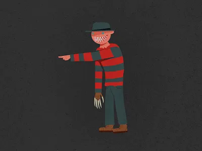 Inktober Day 25 Nightmare design digital illustration digital painting digitalart illustration illustrator inktober inktober2020 nightmare nightmare on elm street procreate true grit texture supply