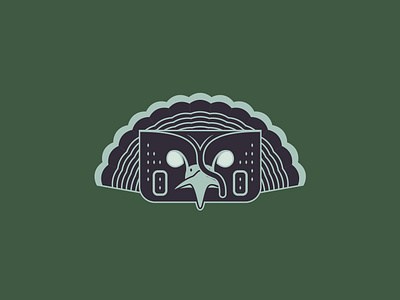 Turkey Totem - 24/365 bird design illustration set symbol set thanksgiving day totem turkey turkey day vector art