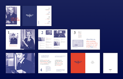 Grace Hopper - The story of an amazing woman editorial design